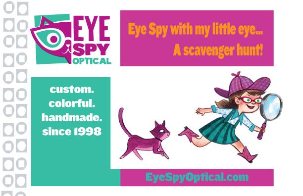 eye spy scavenger hunt