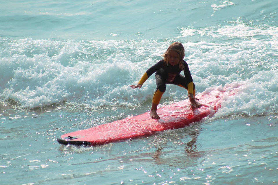 surf kid