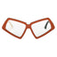 Mod Vintage Orange and Cream